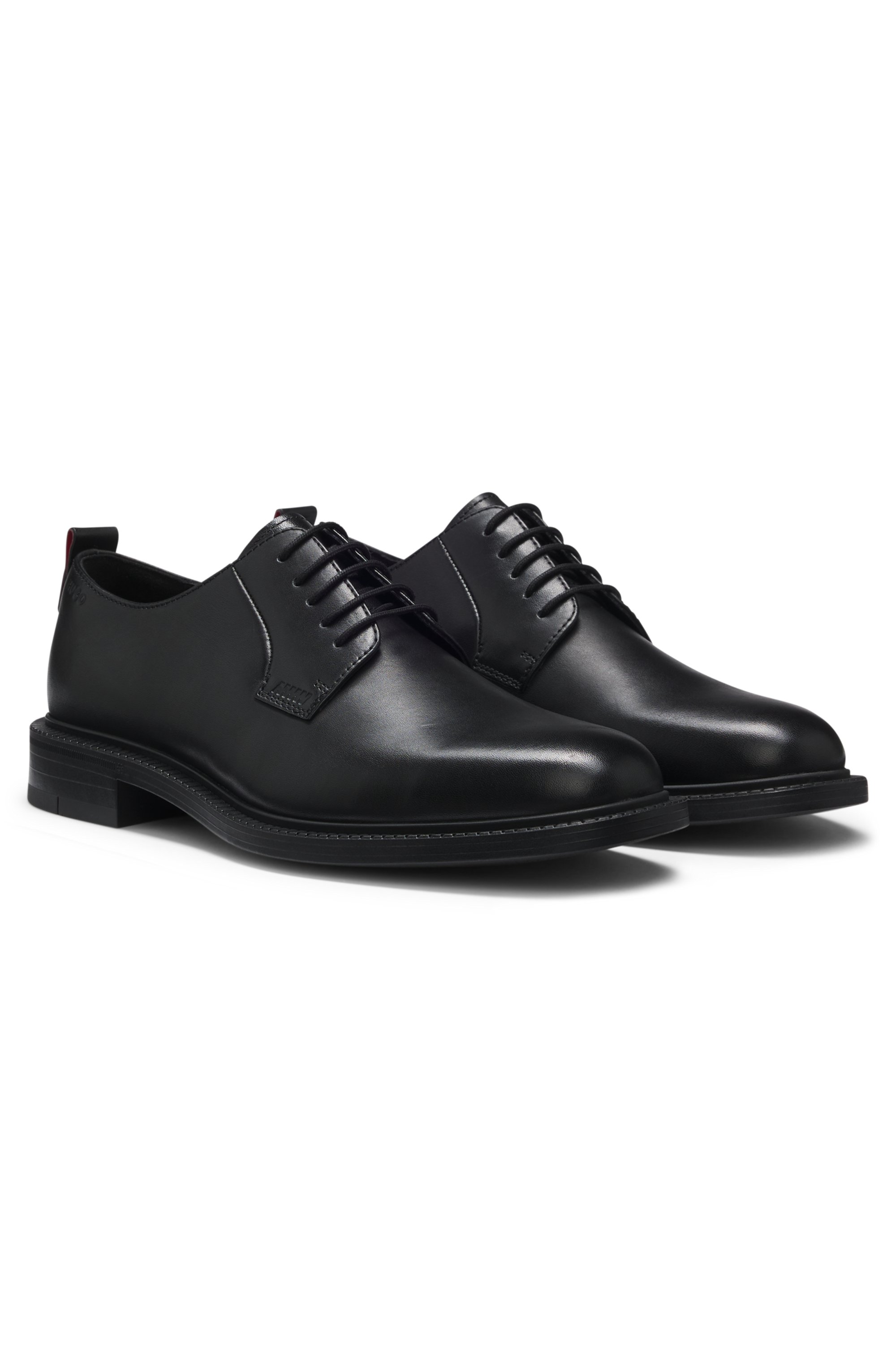 HUGO 50552580 Lysander_derb_pllt  Business Schuhe Schwarz