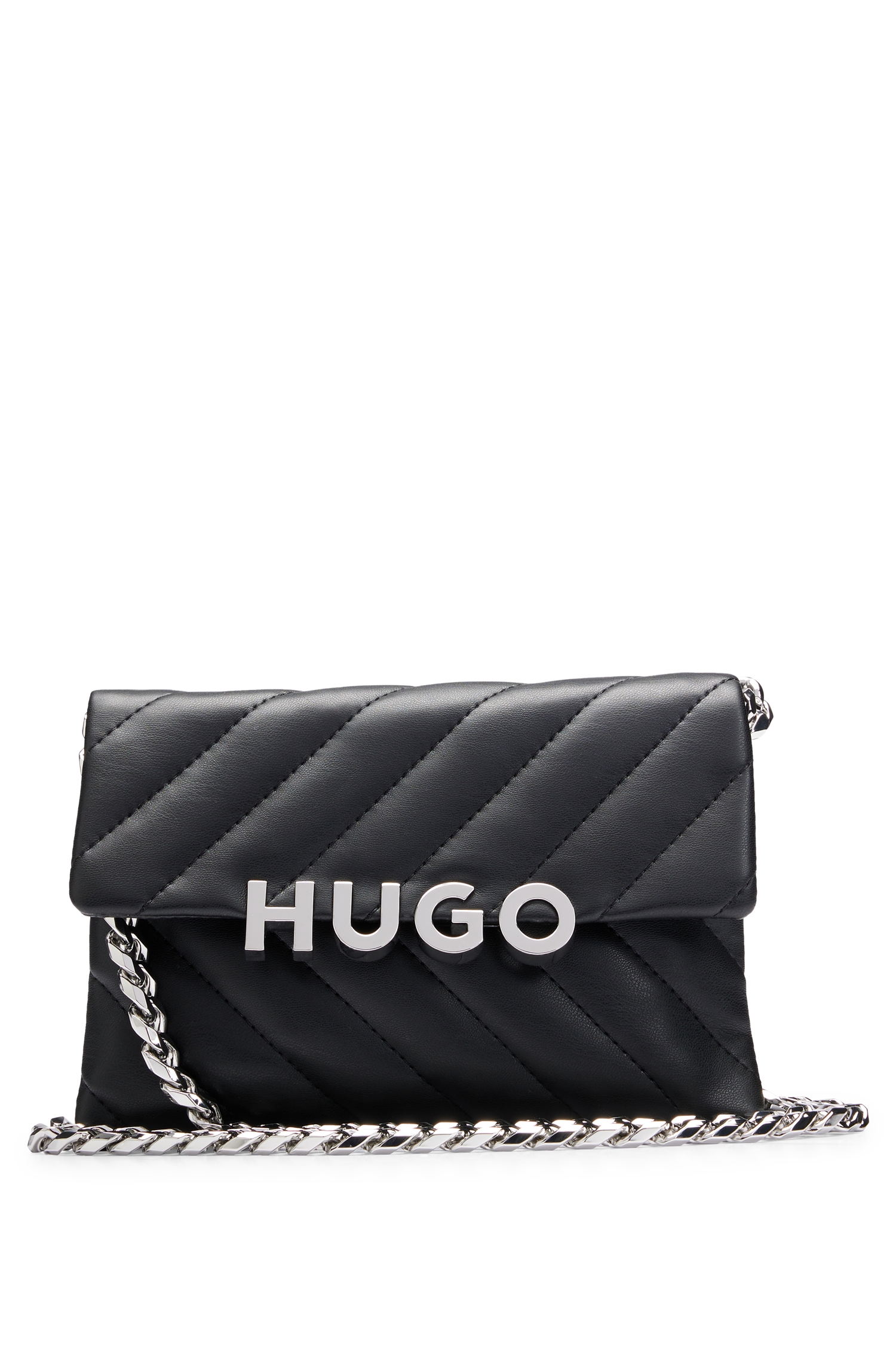 HUGO 50503794 Lizzie gesteppte Clutch Schwarz