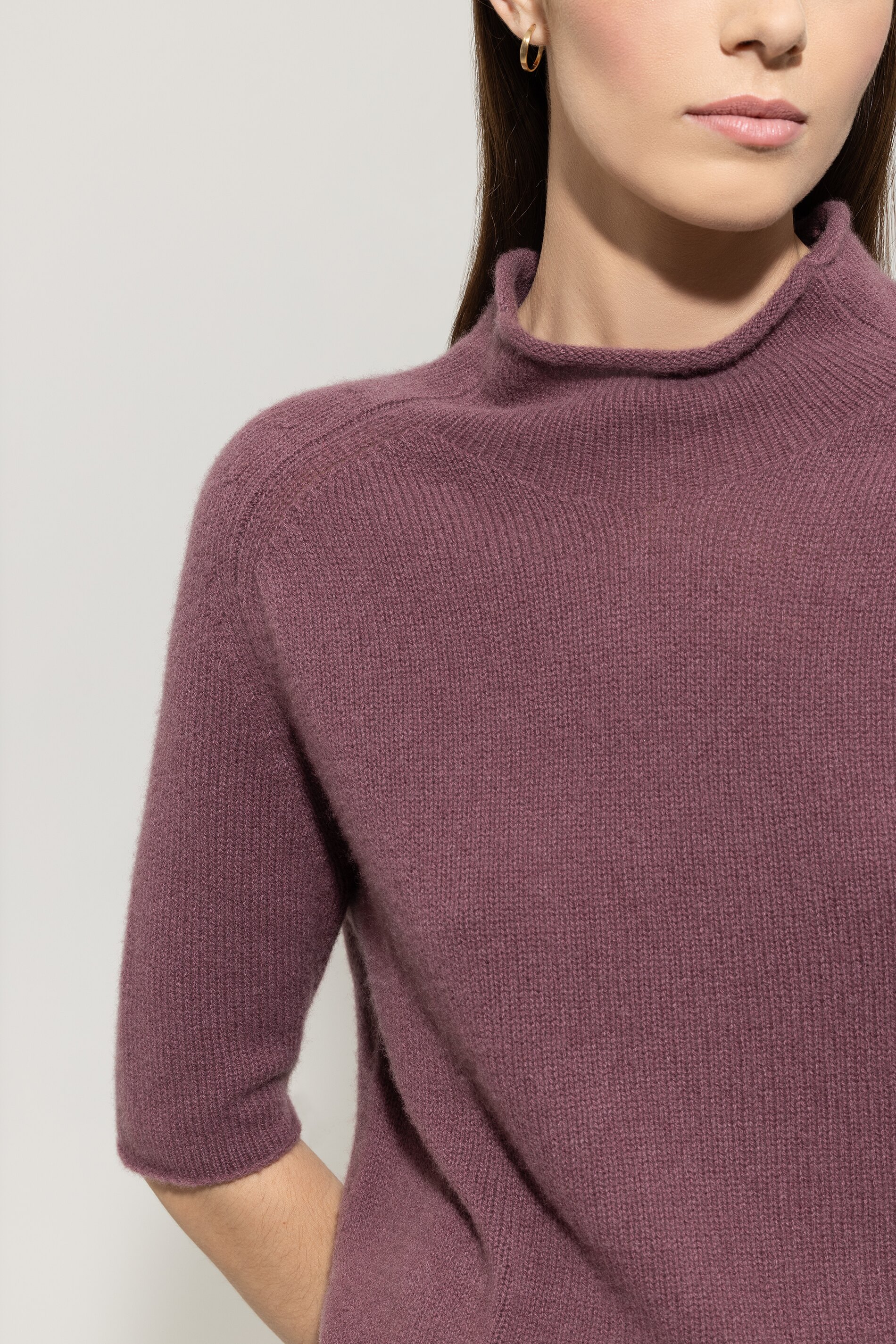 LUISA CERANO  128715/5871-0  Pullover Kurzarm Kaschmir-Mix Heather LUISA CERANO  128715/5871-0  Pullover Kurzarm Kaschmir-Mix Heather