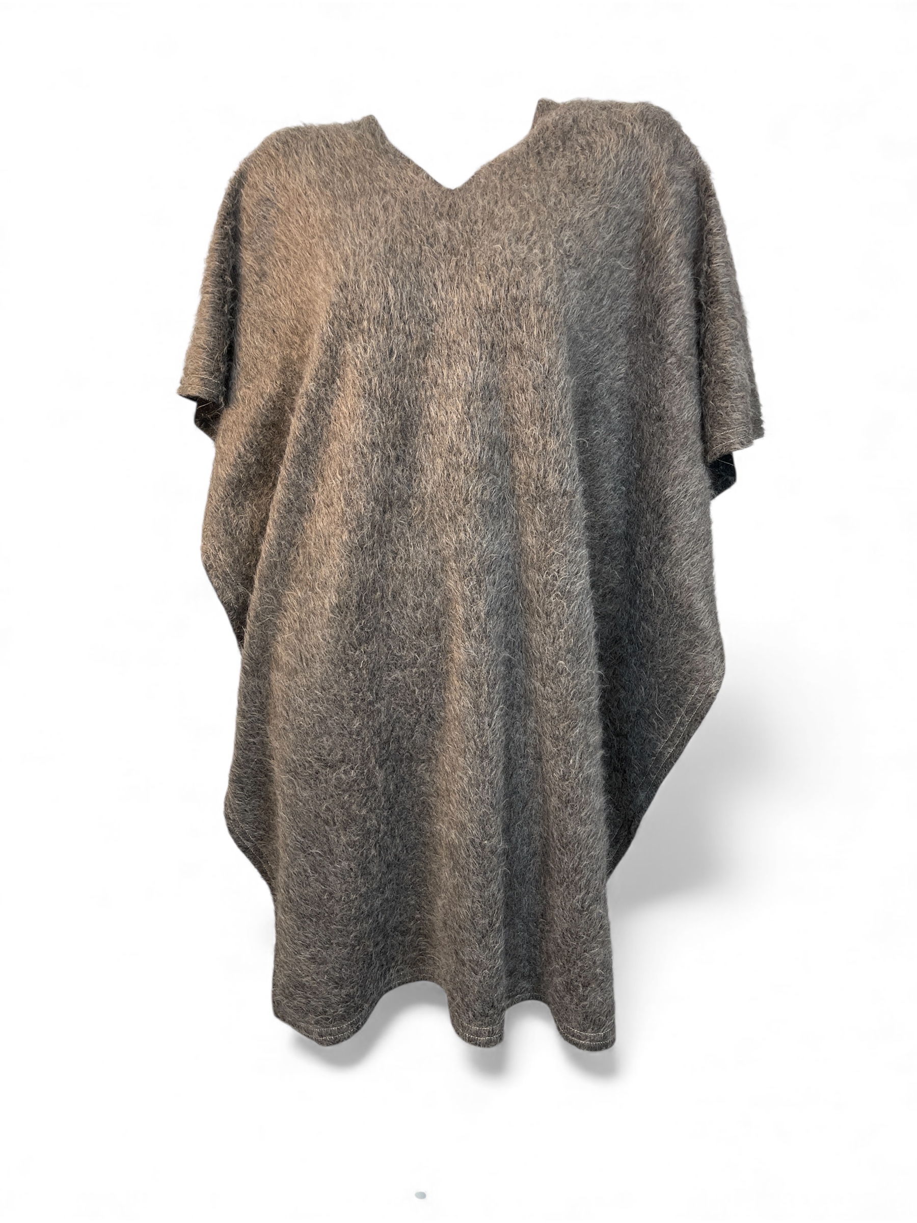 ULI SCHNEIDER  31216  Brushed Cape-Scarf dirt taupe