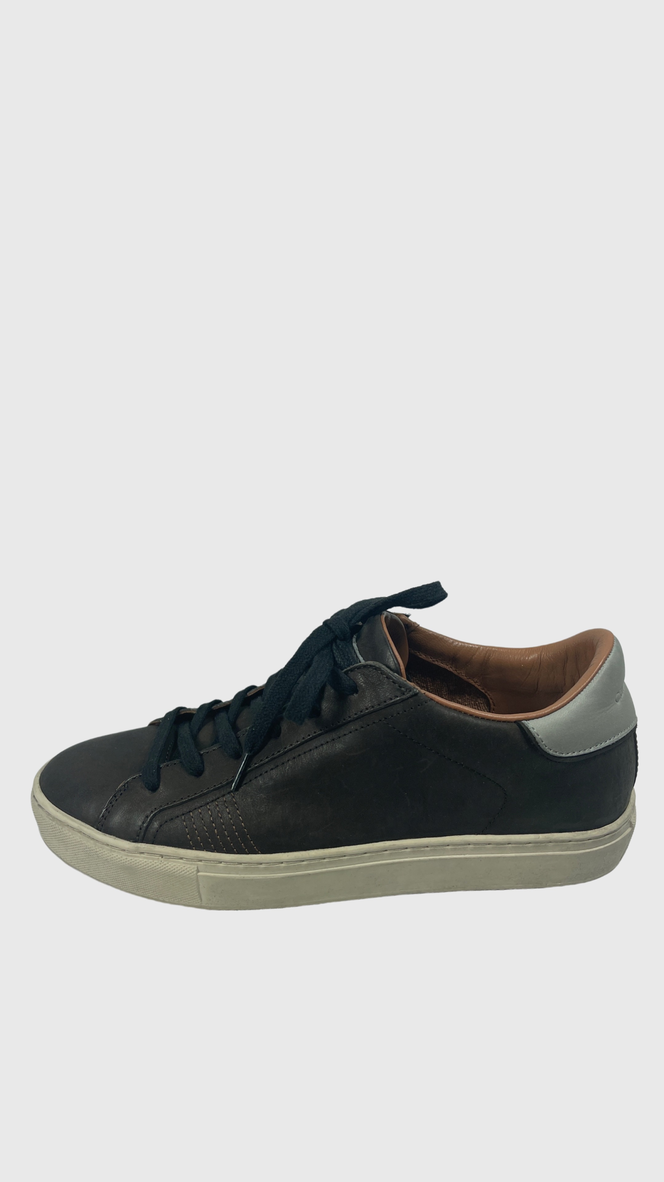 CRIME LONDON LOW TOP ESSENTIAL 10631AA4 DUNKELBRAUN LACHS