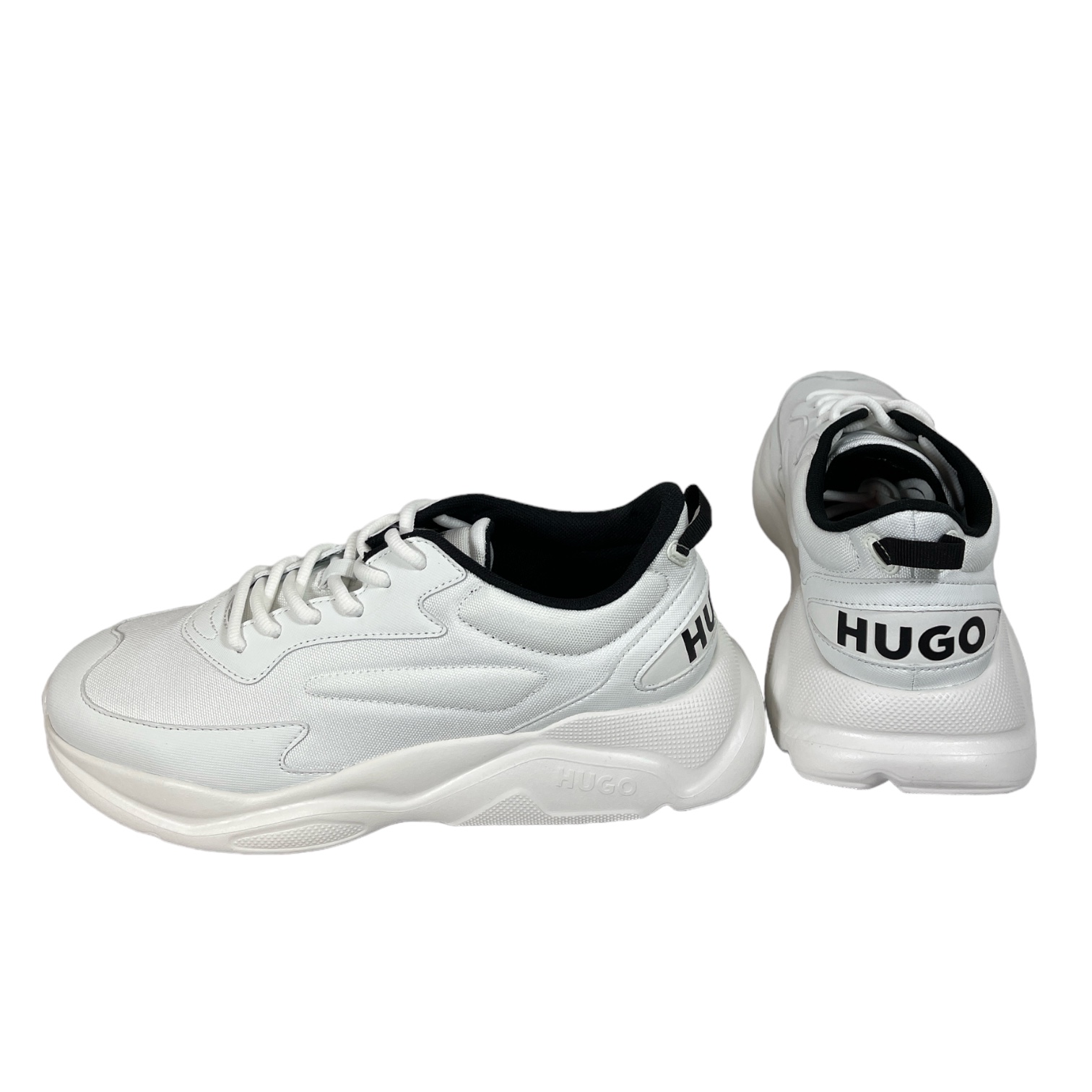 HUGO 50517096 Leon_Runn_cvpu 10254074 01 Herren Sneaker Runner Weiß