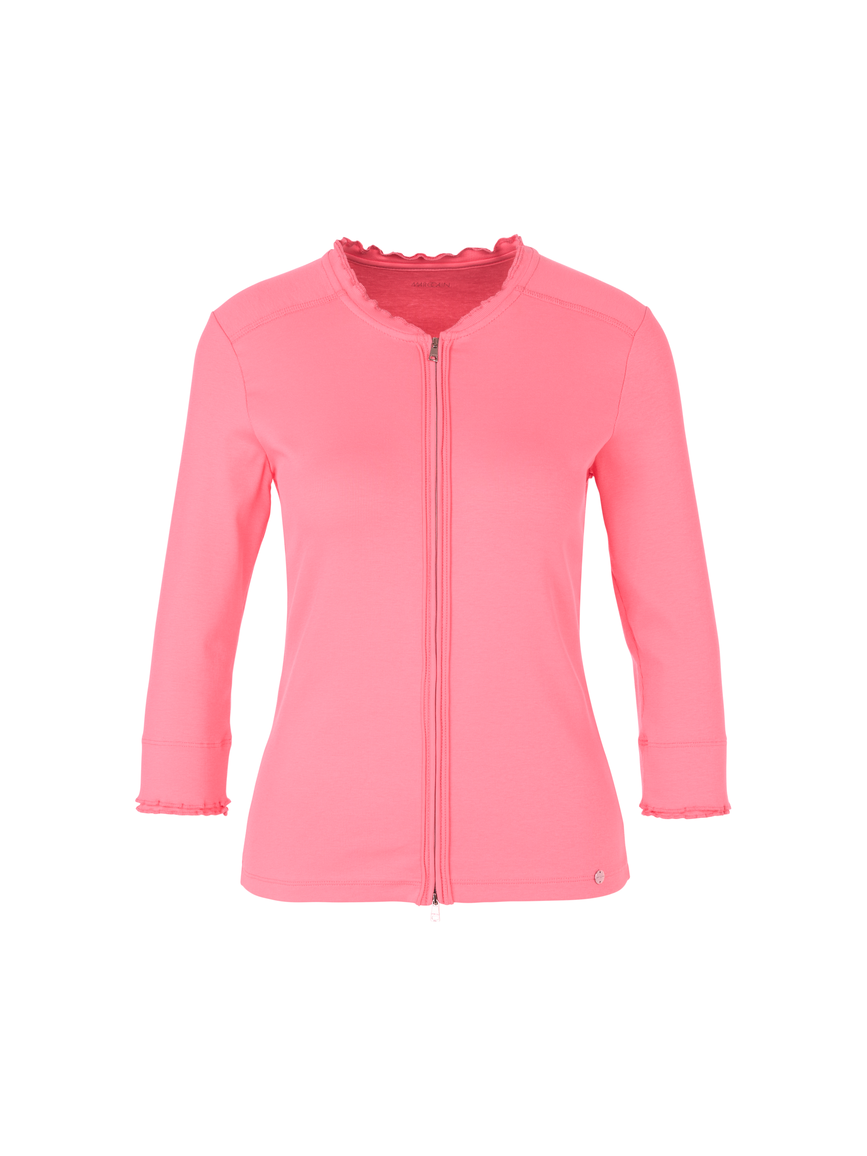 MARC CAIN  YA 31.34 J50 Uni Jacke in Cotton-Ripp Rose bright candy pink