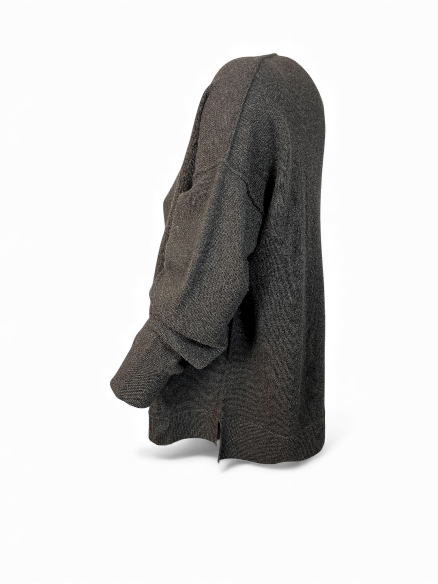 REPEAT 104506 Kaschmir Pullover Dark Brown