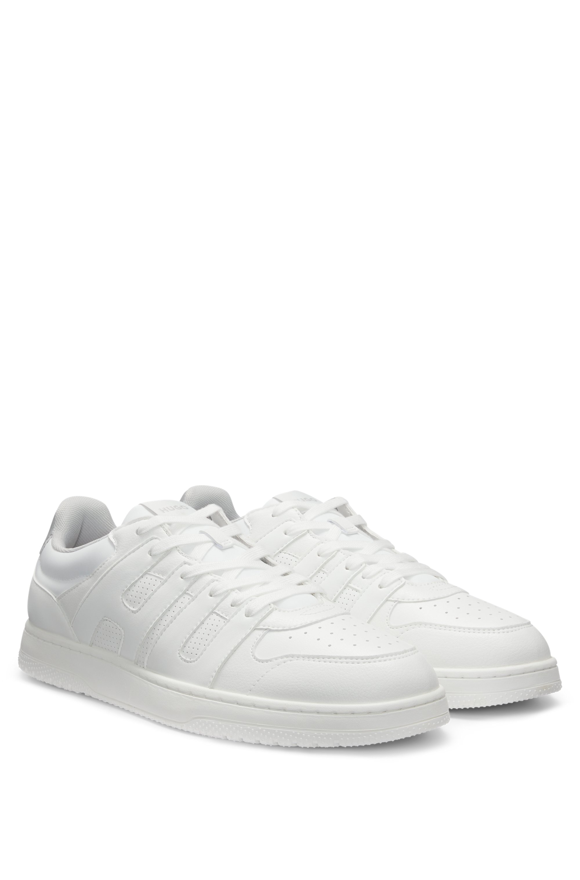 HUGO 50541711 Hadrian_Tenn_lgpu Herren Sneaker Weiß