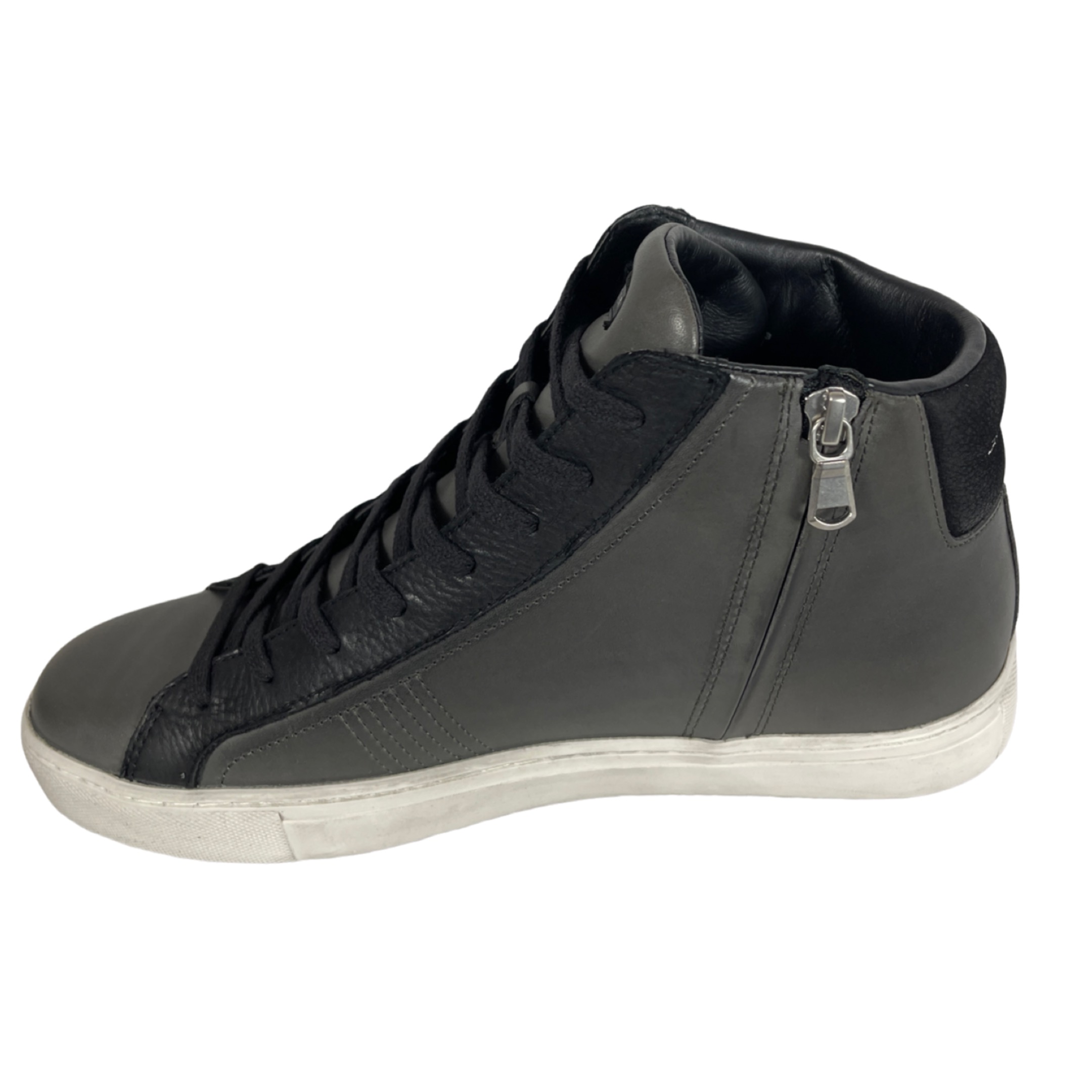 CRIME LONDON 18952AA6 Essential High Herren Sneaker Dunkelgrau