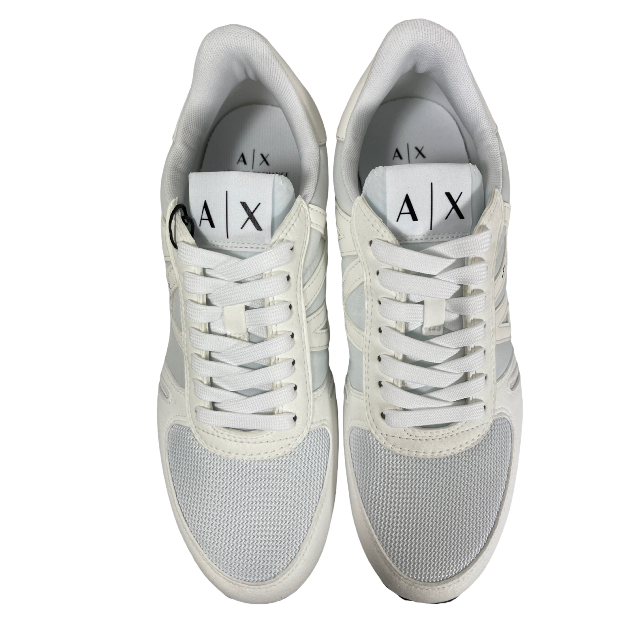 ARMANI EXCHANGE UX017 XCC68 Herren LOGO Sneaker Weiß