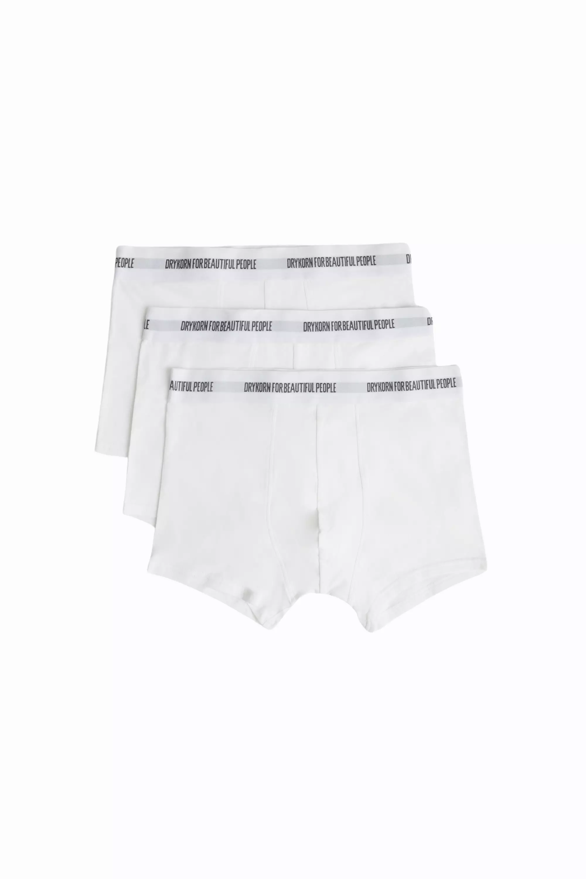 DRYKORN 518175 CORBIN_3 Drykorn Boxer Boxershorts-Set Trunks im 3er-Pack 888 Weiß
