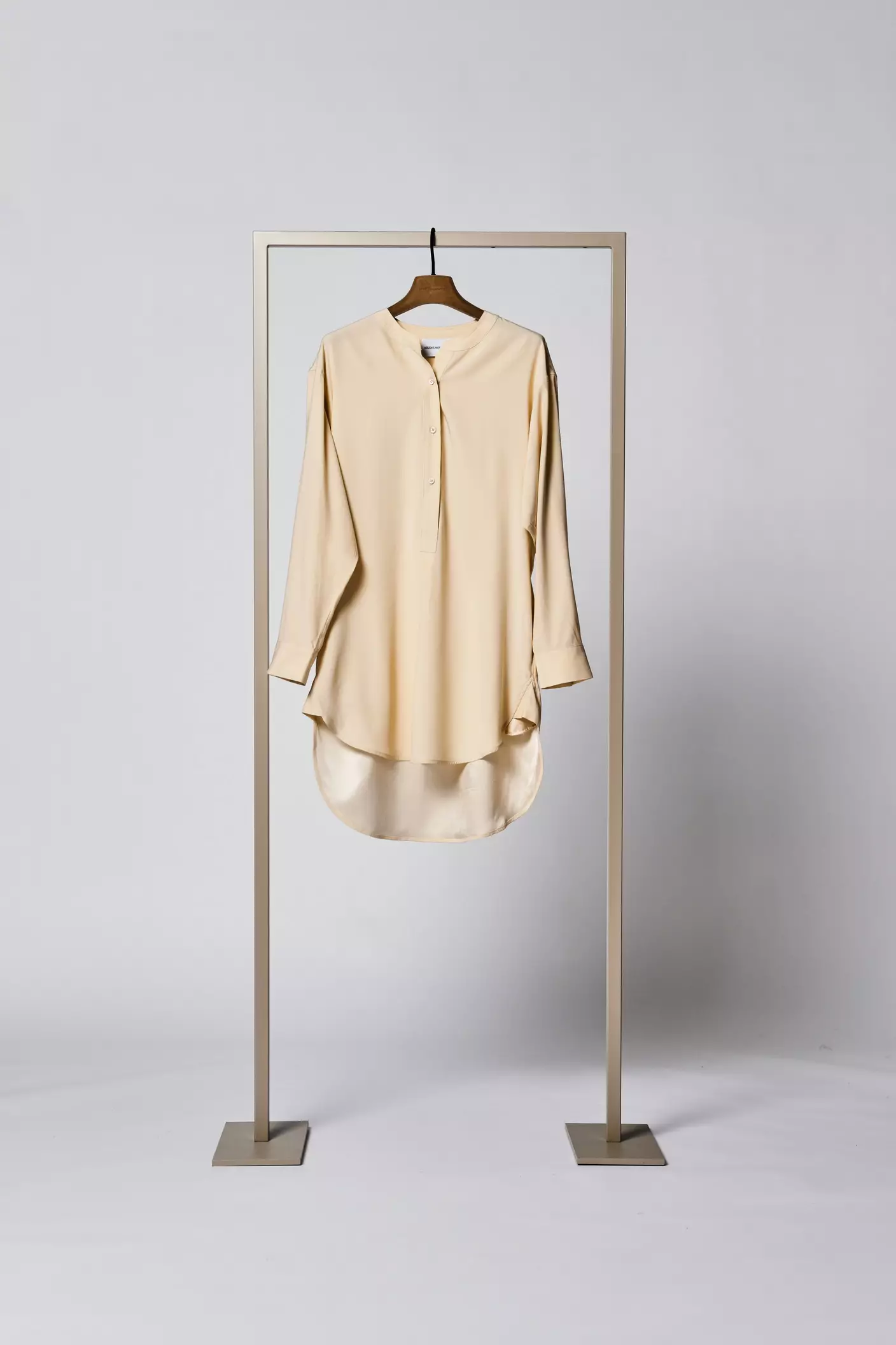 HERZENSANGELEGENHEIT 25222-6002 Damen Seidenbluse Stretch BEIGE BRAZILIAN SAND