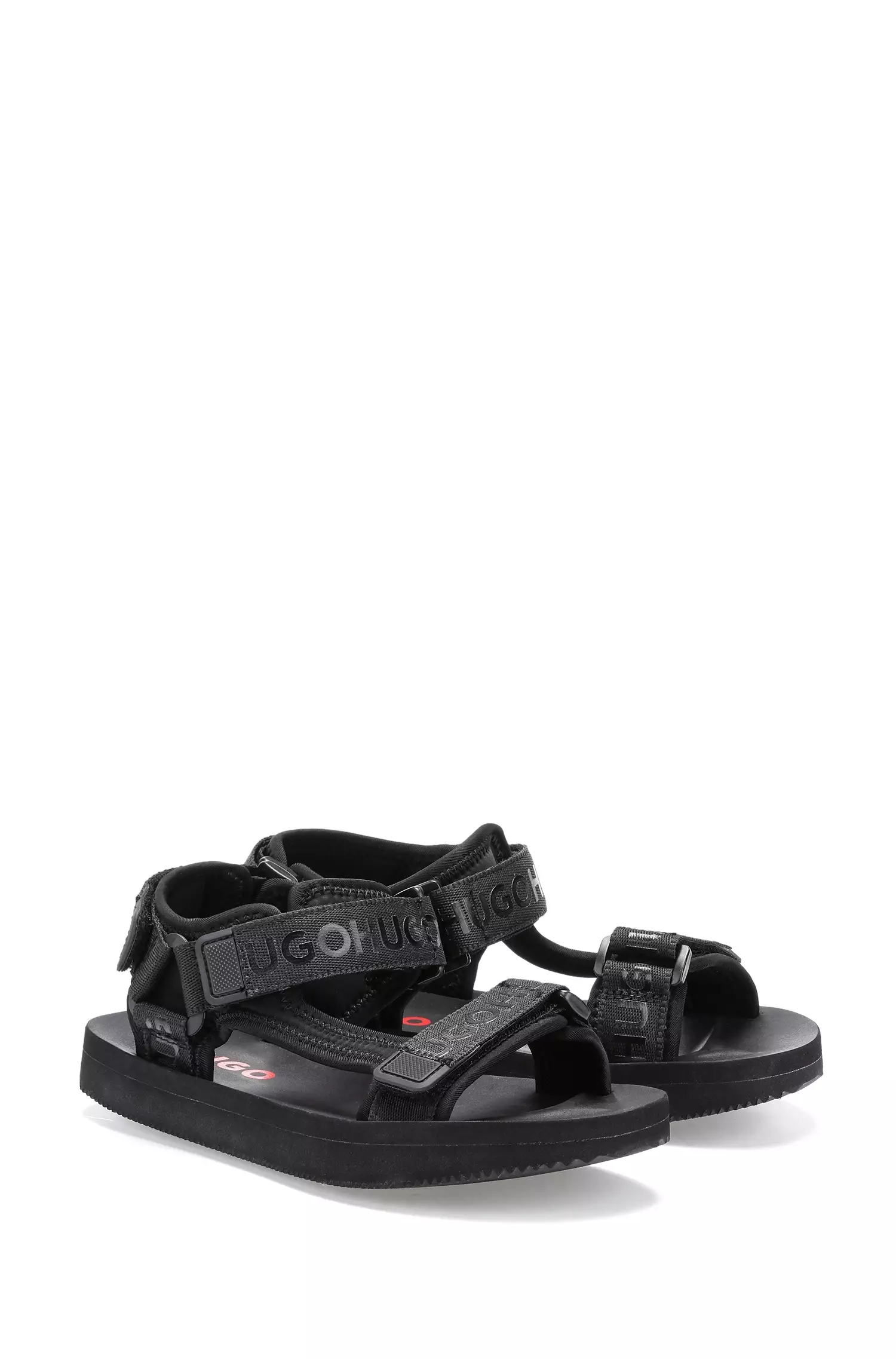 HUGO 50474440 Jens_Sand_lyvc 10242062 01 Damen Sandalette Schwarz