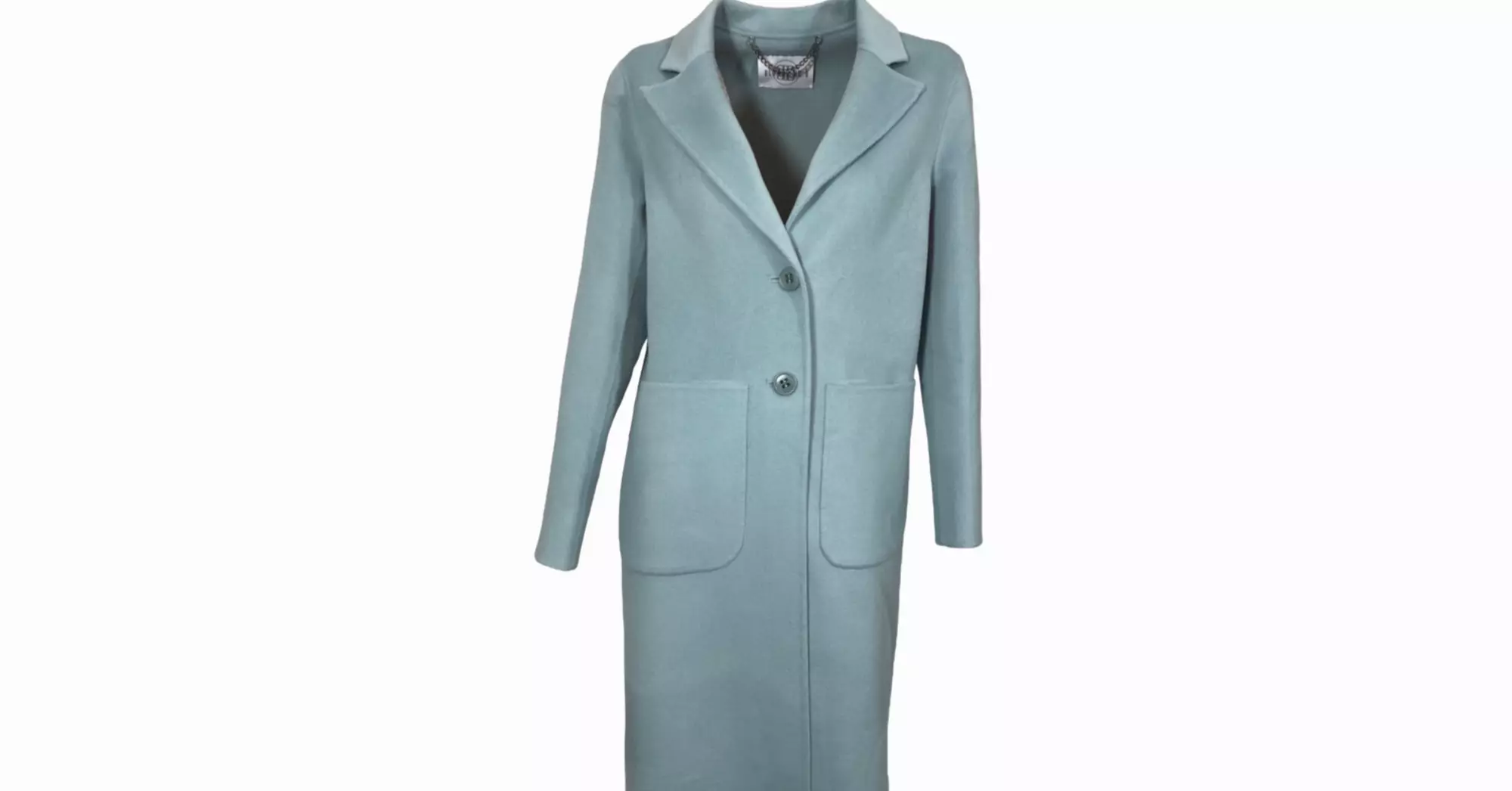 BLONDE  ANTONY Damen Wollmantel SMOKE BLUE 4200