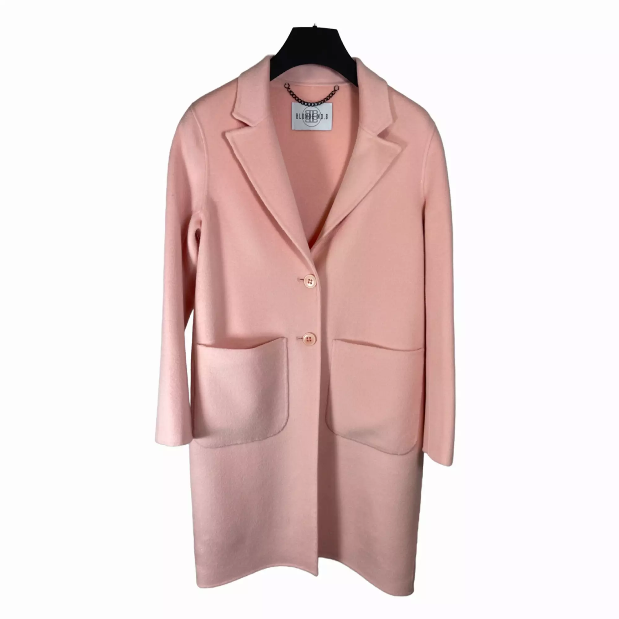 BLONDE  ANTONY Damen Wollmantel Rosa 3200