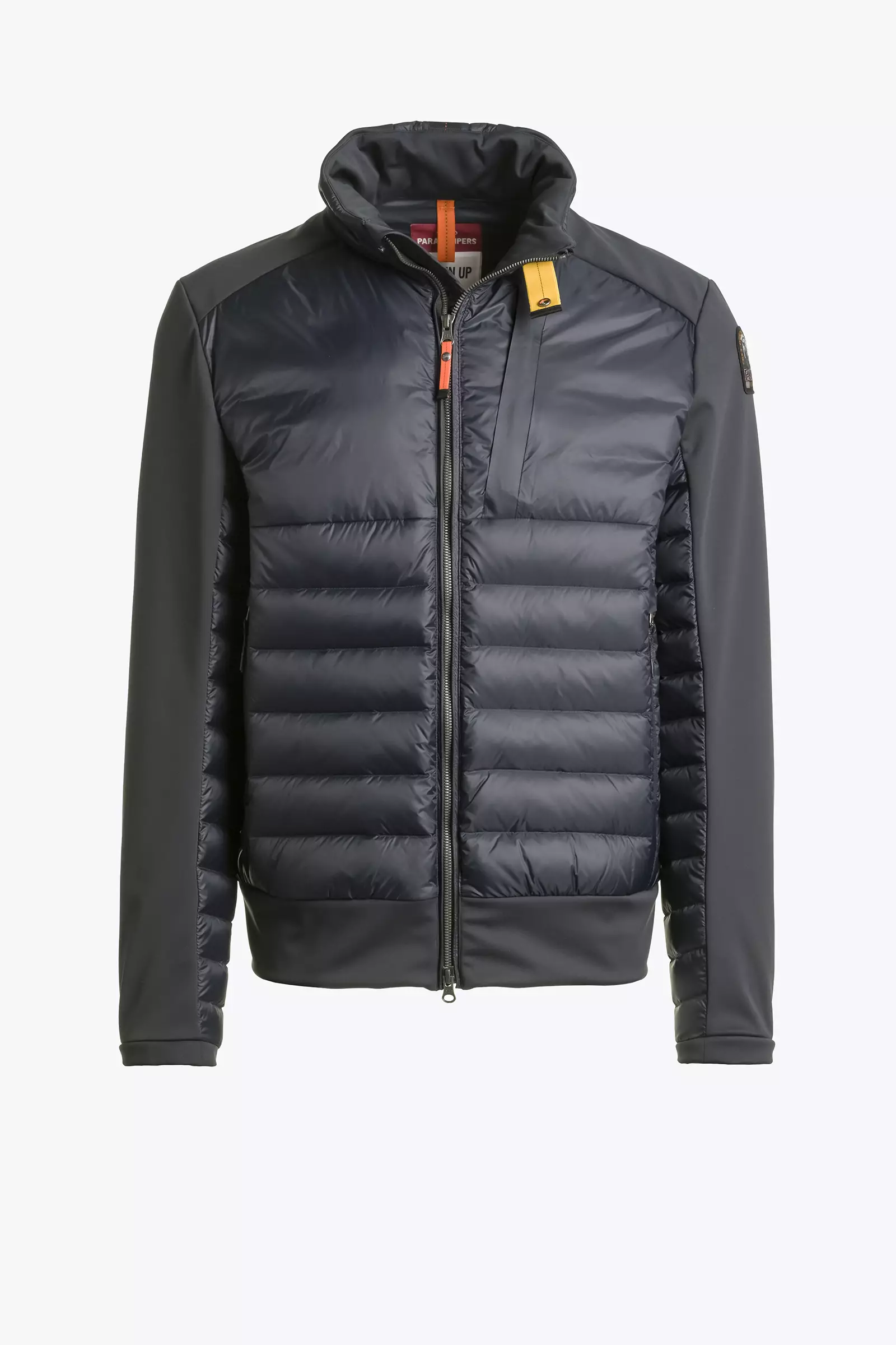 PARAJUMPERS  KU01 SHIKI HYBRID Steppjacke im Materialmix Blau 710