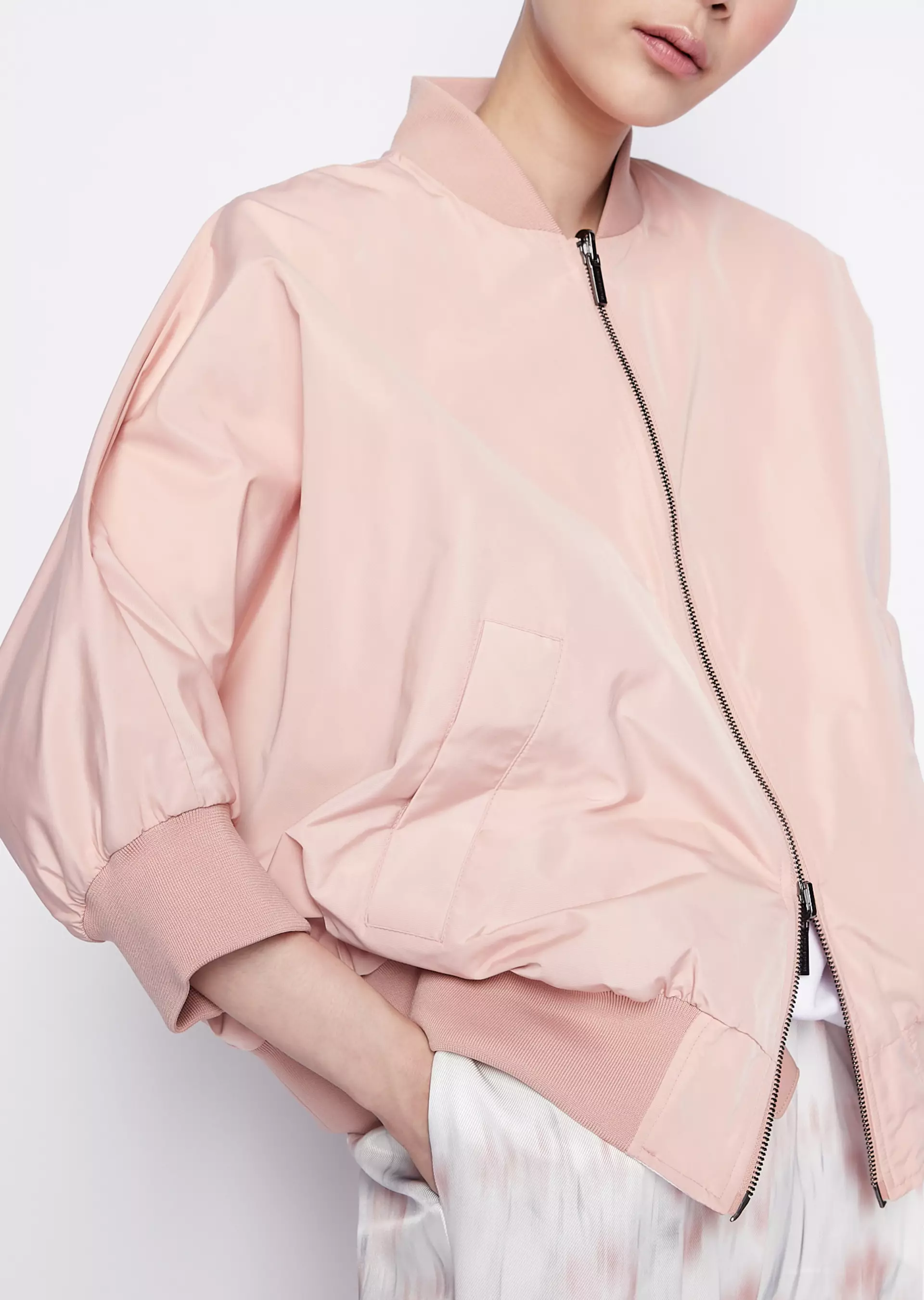 ARMANI  3RYB15 YN6GZ Blouson mit Stehkragen in rosa